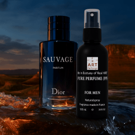 DIOR SAUVAGE Kvepalai Vyrams 100ml (Parfum) Pure Perfume Koncentruoti kvepalai