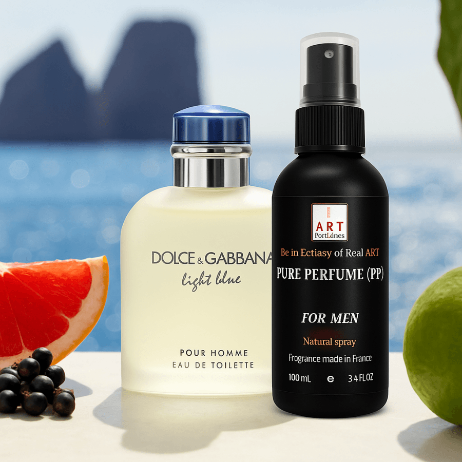 DOLCE & GABBANA  LIGHT BLUE 100ml (PP) Pure Perfume Koncentruoti Kvepalai Vyrams