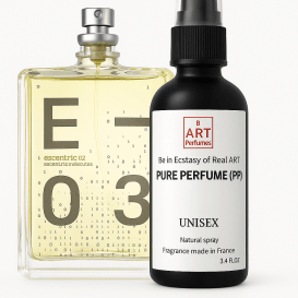 ESCENTRIC MOLECULE ESCENTRIC 03 100ml (PP) Pure Perfume Nišiniai kONCENTRUOTI Unisex Kvepalai