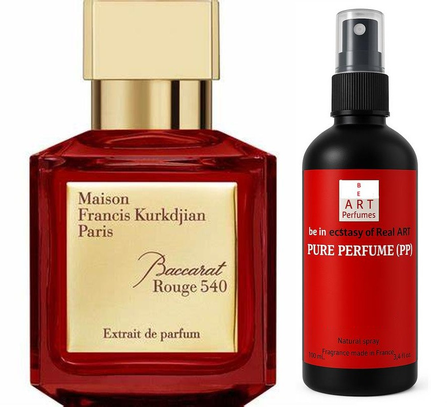 BACCARAT ROUGE 540 Extrait, Maison Francis Kurkdjian, 100ml (Parfum) Pure Perfume, Nišiniai Unisex Kvepalai