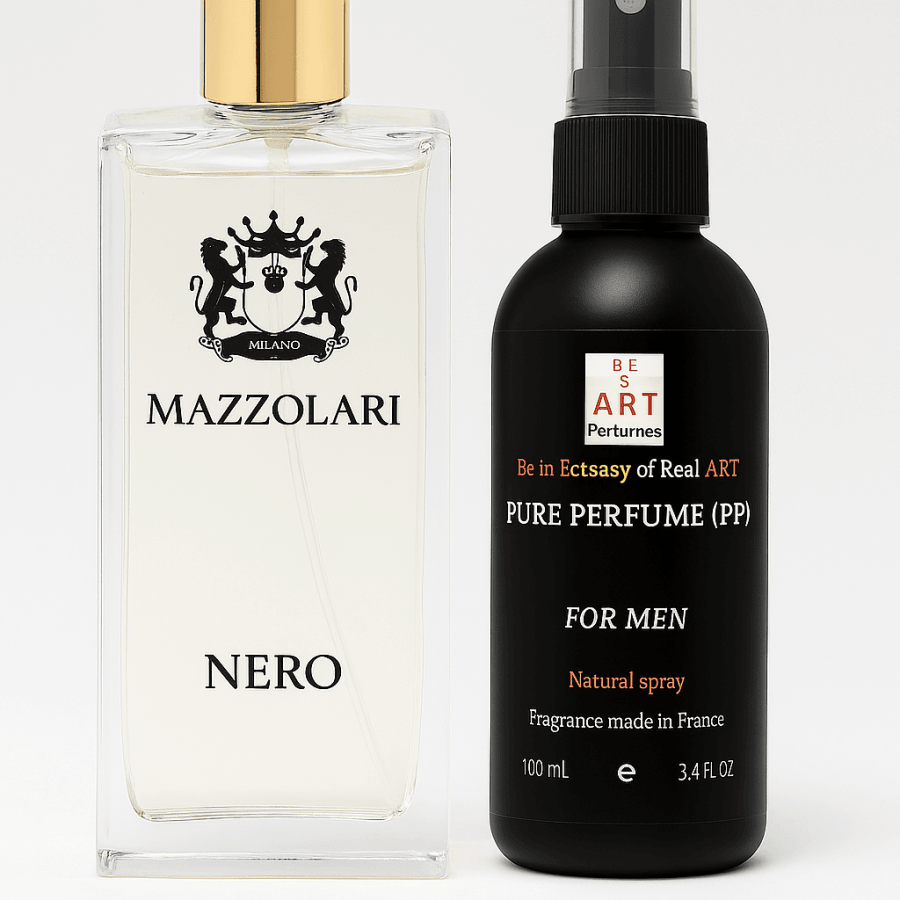 MAZZOLARI NERO Nišiniai Kvepalai Vyrams 100ml (PP) Pure Perfume (DAUGIAU NIEKUR NĖRA LIETUVOJE)