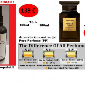 VANILLE FATALE TOM FORD Nišiniai Kvepalai Moterims (Unisex) 100ml (PP) Pure Perfume