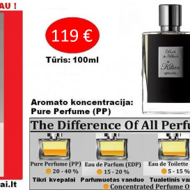 KILIAN BACK TO BLACK Nišiniai Kvepalai Moterims ir Vyrams (UNISEX) 100ml (PP) Pure Perfume