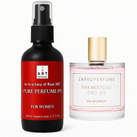 ZARKOPERFUME PINK MOLECULE 090.09 Nišiniai Koncentruoti Kvepalai Moterims 100ml (PP) Pure Perfume