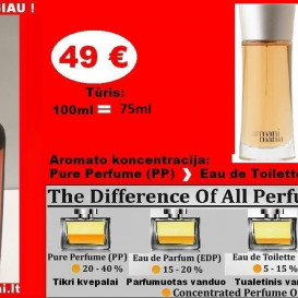 ARMANI MANIA Kvepalai Moterims 100ml (PP) Pure Perfume