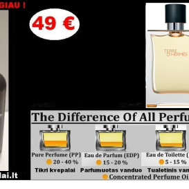 HERMES TERRE D'HERMES 100ml (PP) Pure Perfume Koncentruoti Kvepalai Vyrams