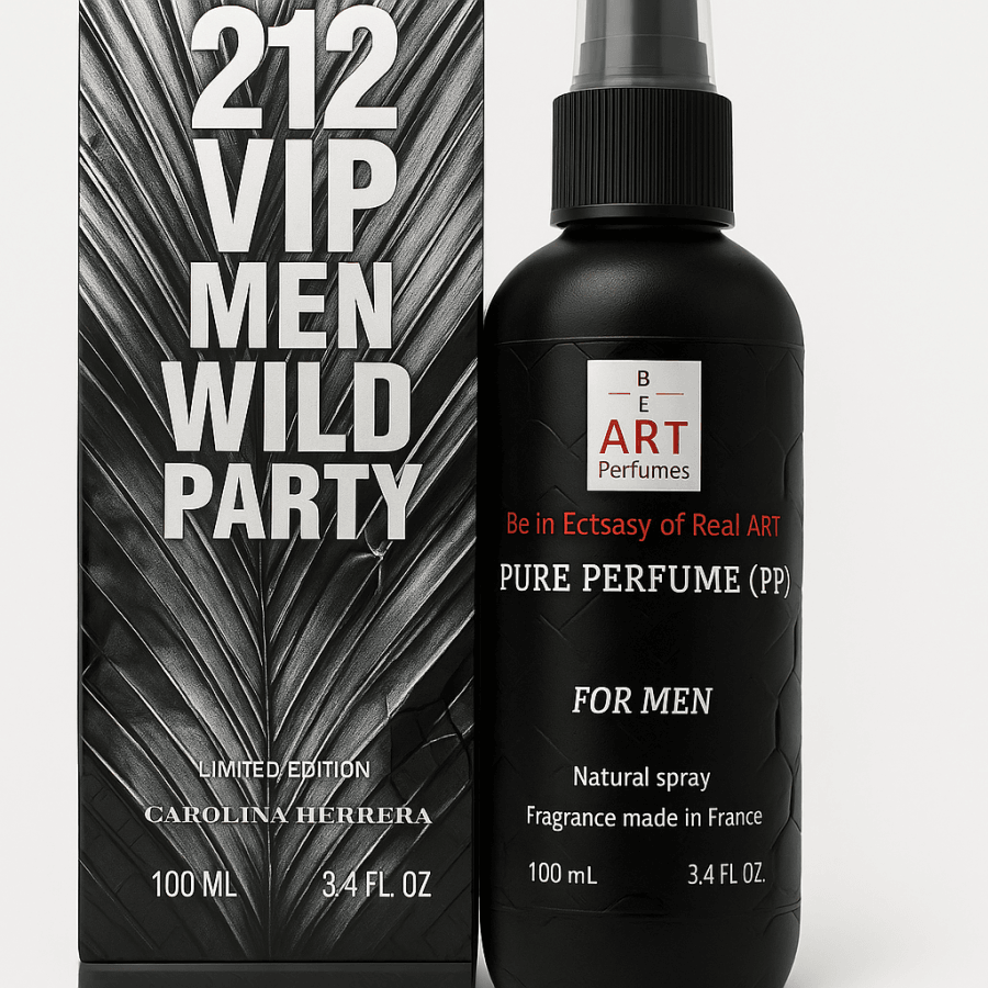 CAROLINA HERRERA 212 VIP Wild Party 100ml (PP) Pure Perfume Koncentruoti Kvepalai Vyrams