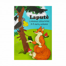 A. Kvičiuvienė, O. Vasiliauskienė. LAPUTĖ.  Užduotėlės 4–5 metų vaikams