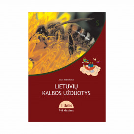 J. Ambrukaitis. Lietuvių kalbos užduotys 7–8 klasėms. I dalis