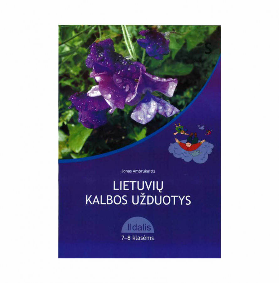 J. Ambrukaitis.  Lietuvių kalbos užduotys 7–8 klasėms, II dalis