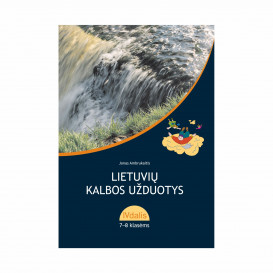 J. Ambrukaitis. Lietuvių kalbos užduotys 7–8 klasėms. IV dalis