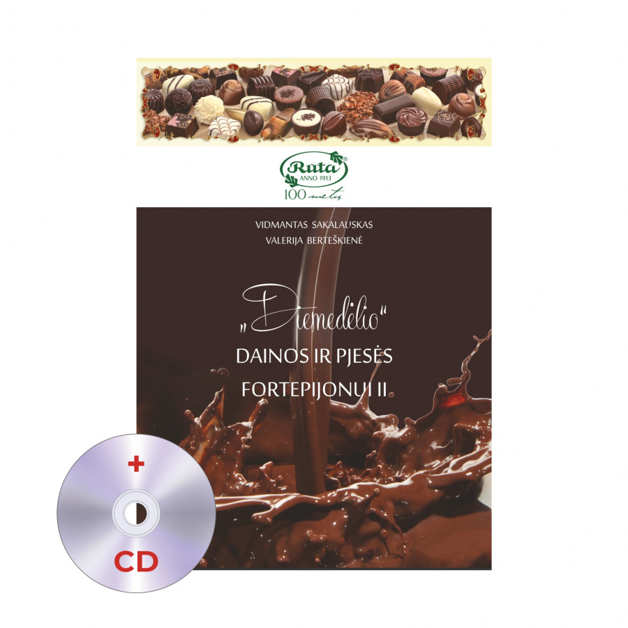 V. Sakalauskas, V. Berteškienė. „Diemedėlio" dainos ir pjesės fortepijonui + CD. II dalis