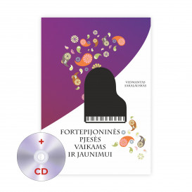 V. Sakalauskas. Fortepijoninės pjesės vaikams ir jaunimui + CD