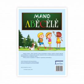 Mano ABĖCĖLĖ. Spausdintinės raidės (A4 formatas)