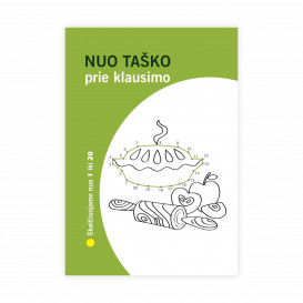 Nuo taško prie klausimo. Skaičiuojame nuo 1 iki 20