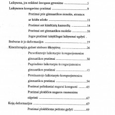 Stasė Balčiūnienė.  Netaisyklingos laikysenos ir stuburo iškrypimų korekcija