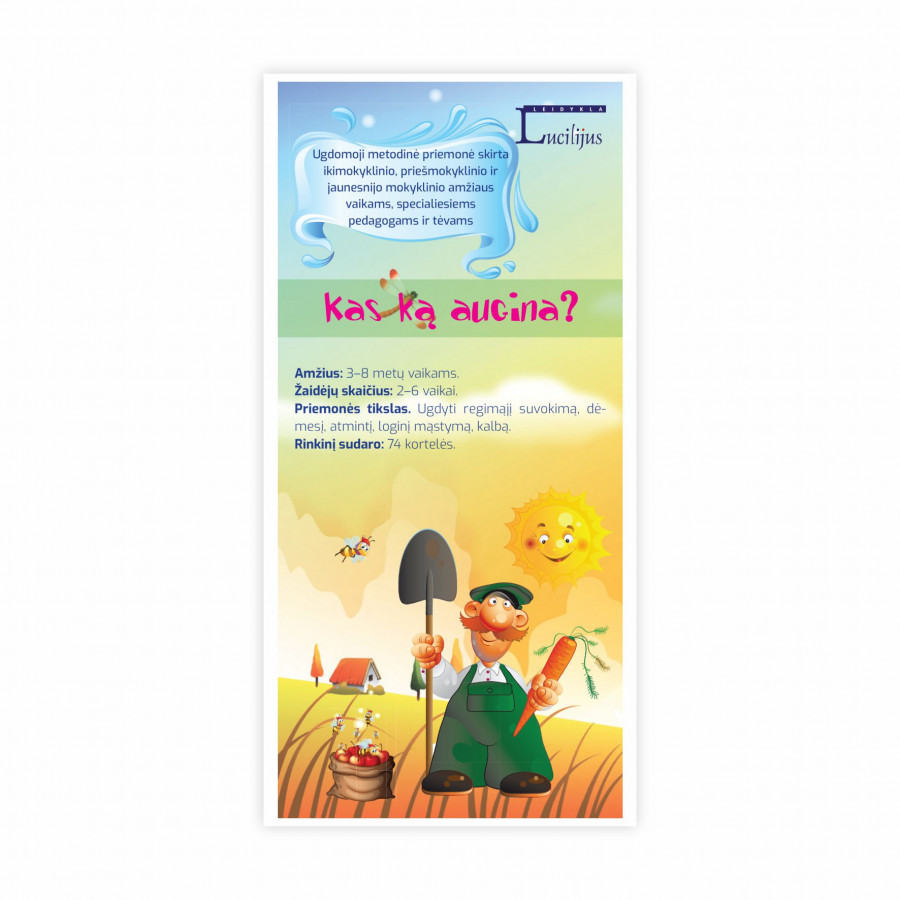 A. Kvičiuvienė, J. Šimkienė. Kas ką augina?