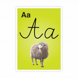 Mano ABĖCĖLĖ. Rašytinės raidės (A4 formatas)