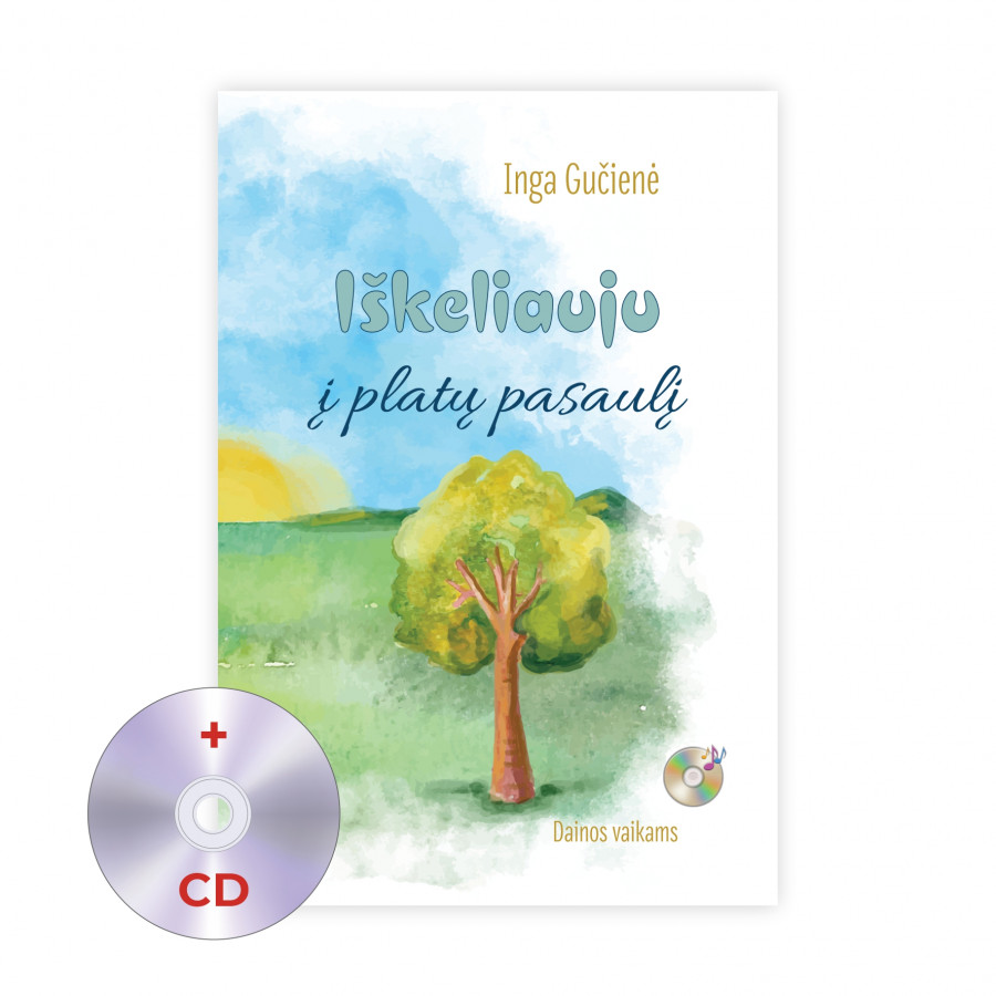 I. Gučienė. Iškeliauju  į platų pasaulį + CD