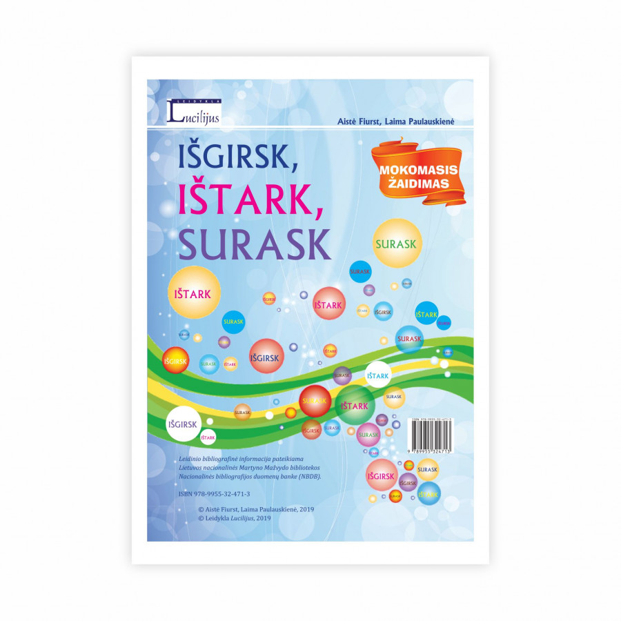 A. Fiurst, L. Paulauskienė. Išgirsk, ištark, surask