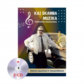 V. Sakalauskas. Kai skamba muzika. Dainos jaunimui ir ansambliams + 2 CD