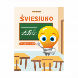 L. Buzienė. Šviesiuko ABC. Rašytinės raidės