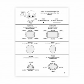 L. Buzienė. Šviesiuko pirmoji pamoka. Geometriniai elementai
