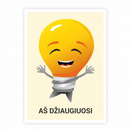 L. Buzienė. Šviesiuko emocijos. Plakatai (A4 formatas)