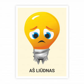 L. Buzienė. Šviesiuko emocijos. Plakatai (A4 formatas)