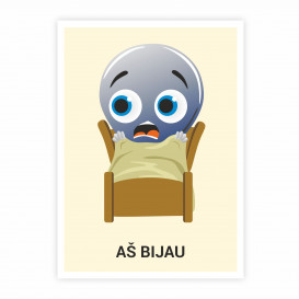 L. Buzienė. Šviesiuko emocijos. Plakatai (A4 formatas)