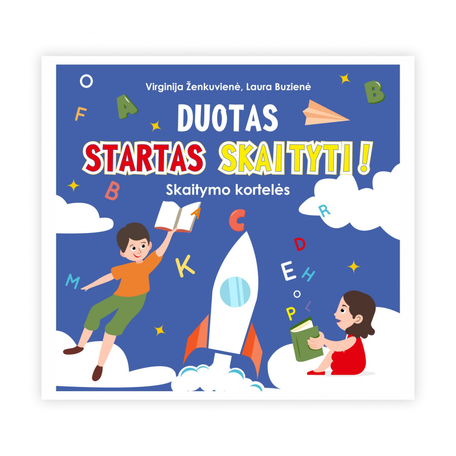V. Ženkuvienė, L. Buzienė. Duotas startas skaityti! Skaitymo kortelės