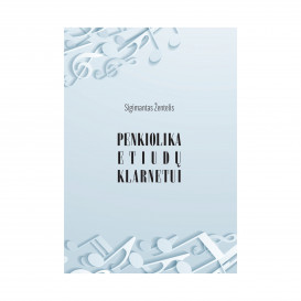 S. Žentelis. Penkiolika etiudų klarnetui