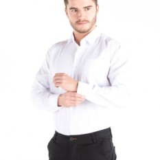 balti marškiniai ilgomis rankovėmis