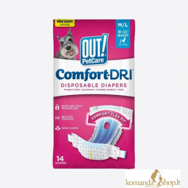 OUT! Comfort‑Dri™ Vienkartinės sauskelnės