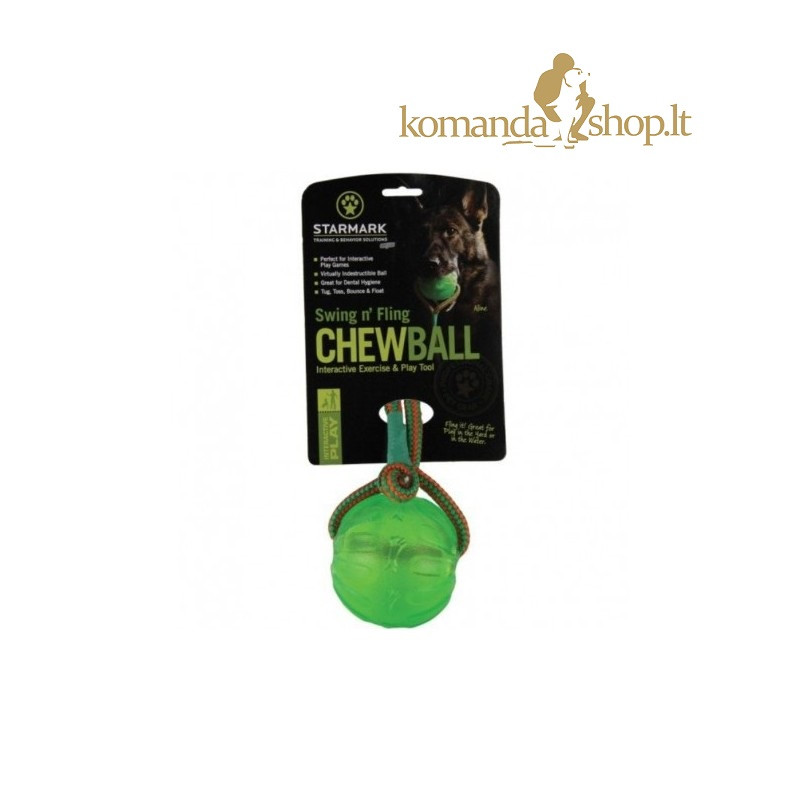 StarMark Swing'n Fling ChewBall su virve