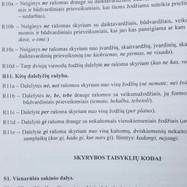Vytautas Šalavėjus. Rašybos ir skyrybos užduotys 11-12 klasių mokiniams. 2 dalis (su atsakymais)