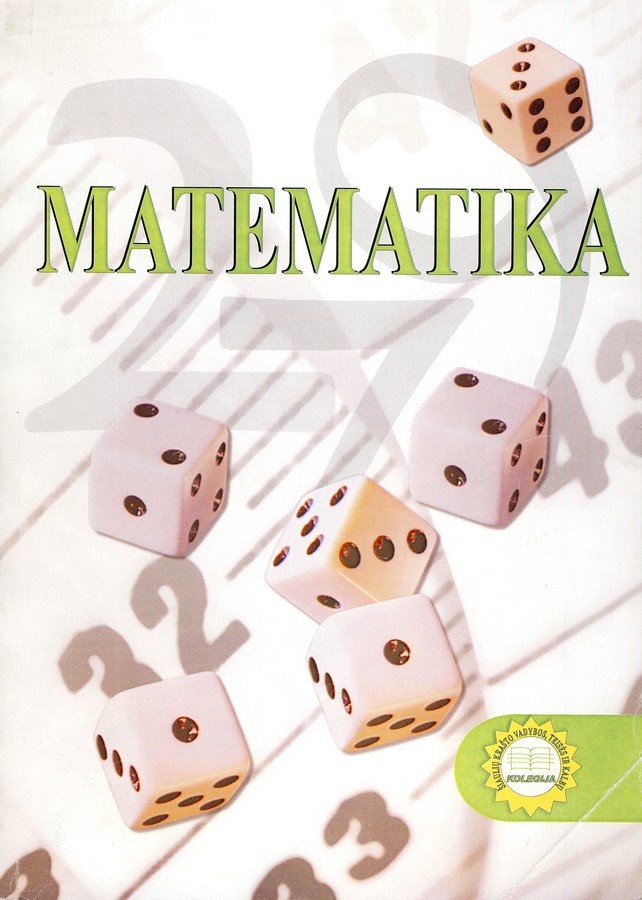 Matematika (sud. R. Dudėnas)