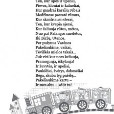 Jonas Ambrukaitis. PASKAITYK TU MAN, UPELI. Eilėraščiai vaikams