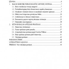 Balso kokybę formuojančių metodų sistema
