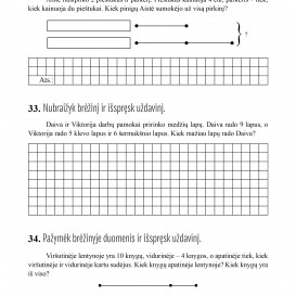 Reda Jaseliūnienė. MATEMATIKA. Tekstiniai uždaviniai. 2 klasė I dalis. Sudėtis ir atimtis