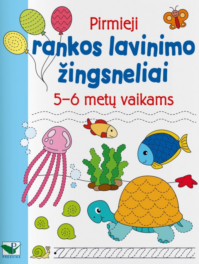 Pirmieji rankos lavinimo žingsneliai 5-6 metų vaikams