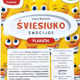 Laura Buzienė. Šviesiuko emocijos. Plakatai (A4 formatas)