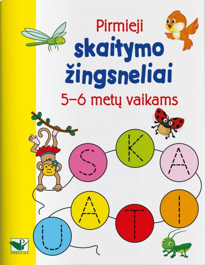 Pirmieji skaitymo žingsneliai 5-6 metų vaikams