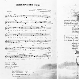 Elena Grigaitė-Tolvaišienė. Margaspalvės dainužėlės