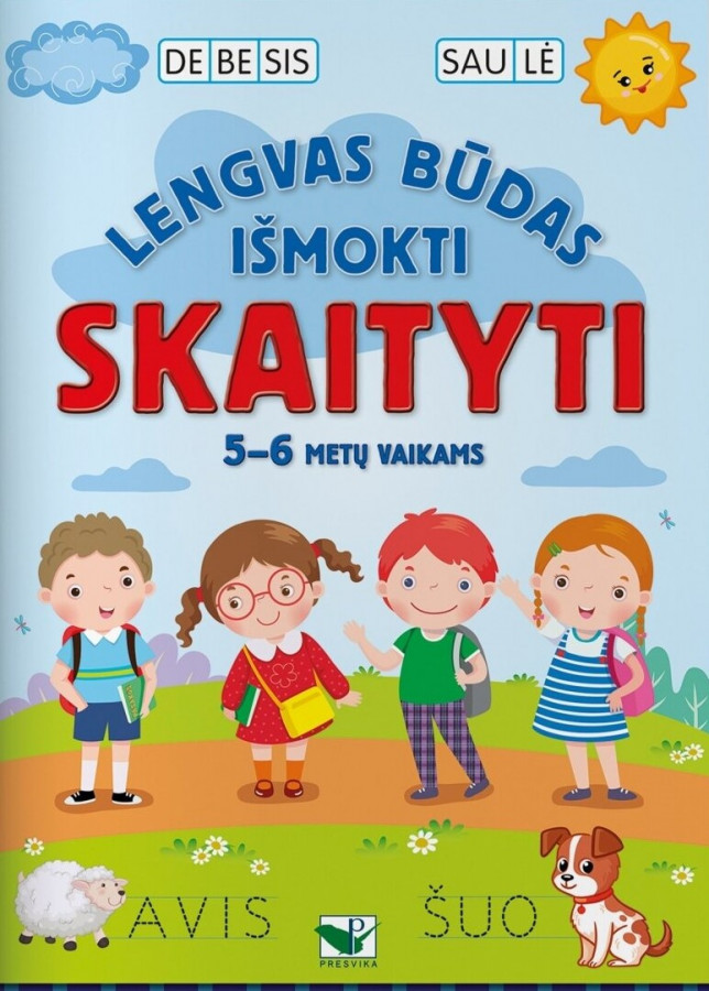 Lengvas būdas išmokti skaityti 5-6 metų vaikams