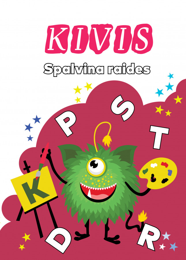 KIVIS spalvina raides