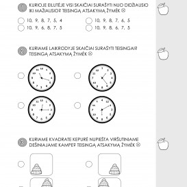 Matematikos užduočių rinkinys būsimam pirmokui