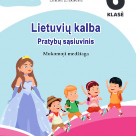 L. Žiedienė. Lietuvių kalba. Pratybų sąsiuvinis. Mokomoji medžiaga. 6 klasė, I dalis