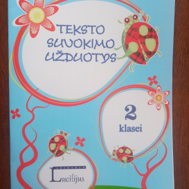 Su defektu. Vytautas Šalavėjus. Teksto suvokimo užduotys 2 klasei (su atsakymais)