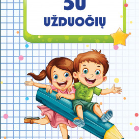 50 užduočių. 5-7 metų vaikams